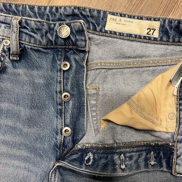 Rag and Bone Nina High-Rise Ankle Cigarette Jeans - Picture 9 of 10